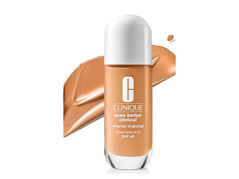 Clinique Vitamin Makeup Foundation, SPF 45, Medium Warm 3, 1 fl oz/ 30 mL