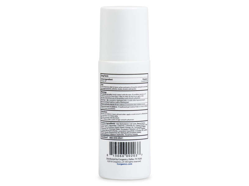 Corganics Relief Pain Relieving Cream, 3 oz/85 g