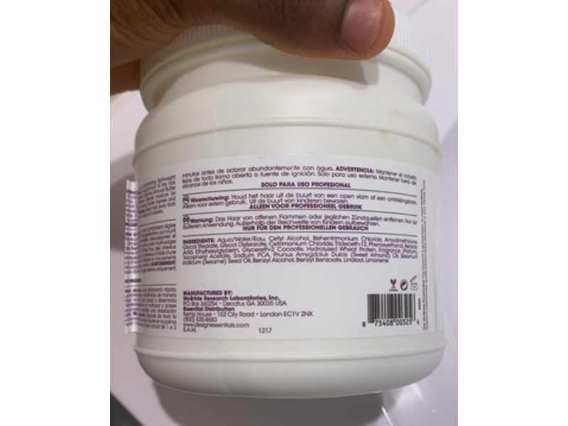 Design Essentials Express Instant Moisturizing Conditioner, Almond Butter, 32 oz/907 g