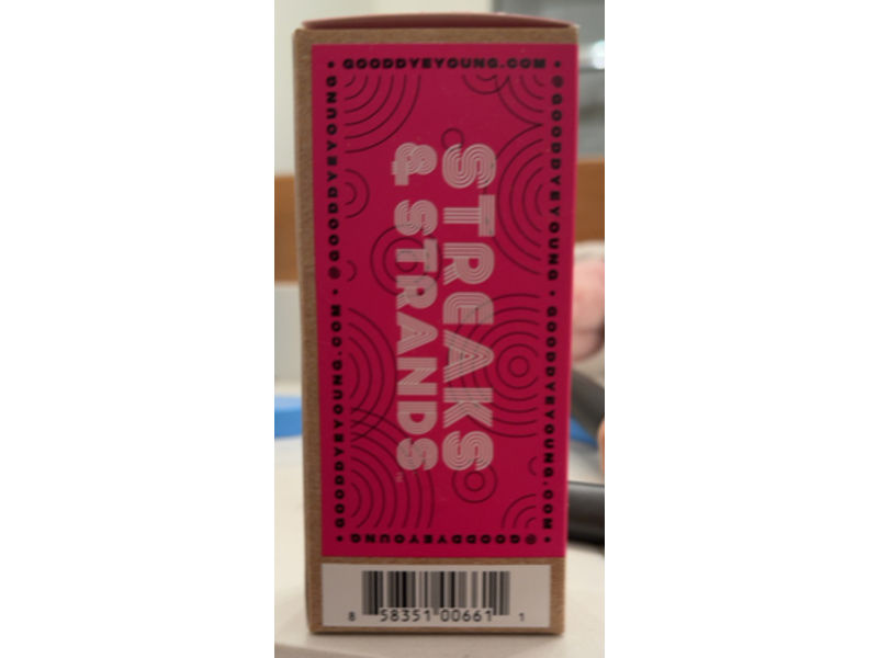 Good Dye Young Streaks & Strands Semi Permanent Hair Color, Ex-Girl, 2 oz/59 mL