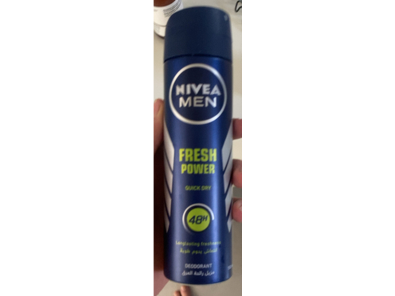 Nivea Men Fresh Power Quick Dry Deodorant, 150 mL