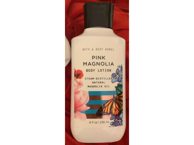 Bath & Body Body Lotion, Pink Magnolia, 8 fl oz/236 mL