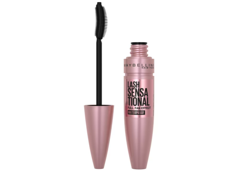 Maybelline Lash Sensational Waterproof Mascara, 02 Brownish Black, 0.3 fl oz/9 mL