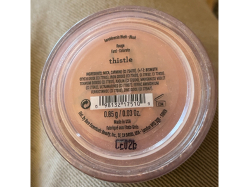 Bare Minerals Blush, Thistle, 0.03 oz/0.85 g