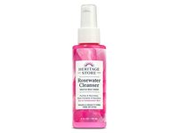 Heritage Store Gentle Milk Cleanser, Rose Water, 4 fl oz/118 mL - Image 2