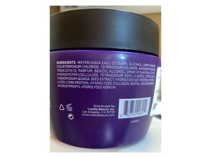 Luseta Color Brightening Hair Mask, 16.9 fl oz/500 mL