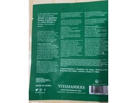 Vitamasques Sheet Mask, Jade Stone Powder, Spirulina & Pine, 0.74 fl oz/22 mL - Image 4
