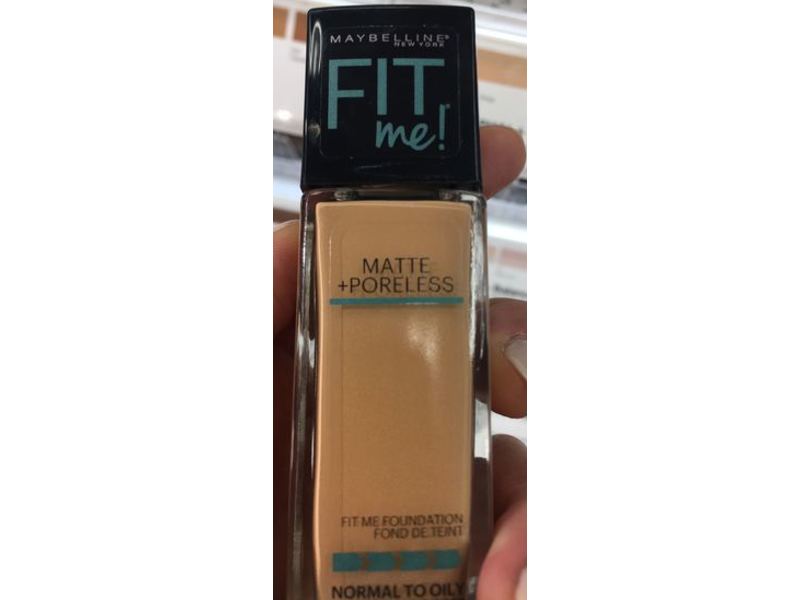 Maybelline Fit Me Matte + Poreless Foundation, 230 Natural Buff, 1 fl oz/30 mL