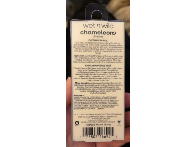 Wet n Wild Chameleon Chrome Eyeshadow Foil, Matrix Moves, 0.1 fl oz/3 mL
