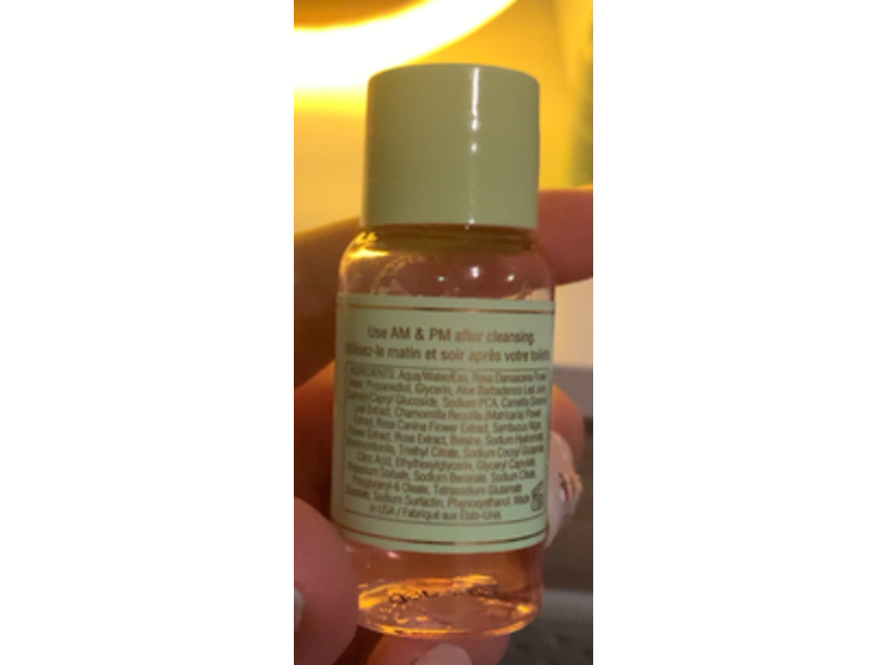 Pixi Skintreats Rose Tonic Nourishing Toner, Rose & Elderflower, 0.5 fl oz/15 mL