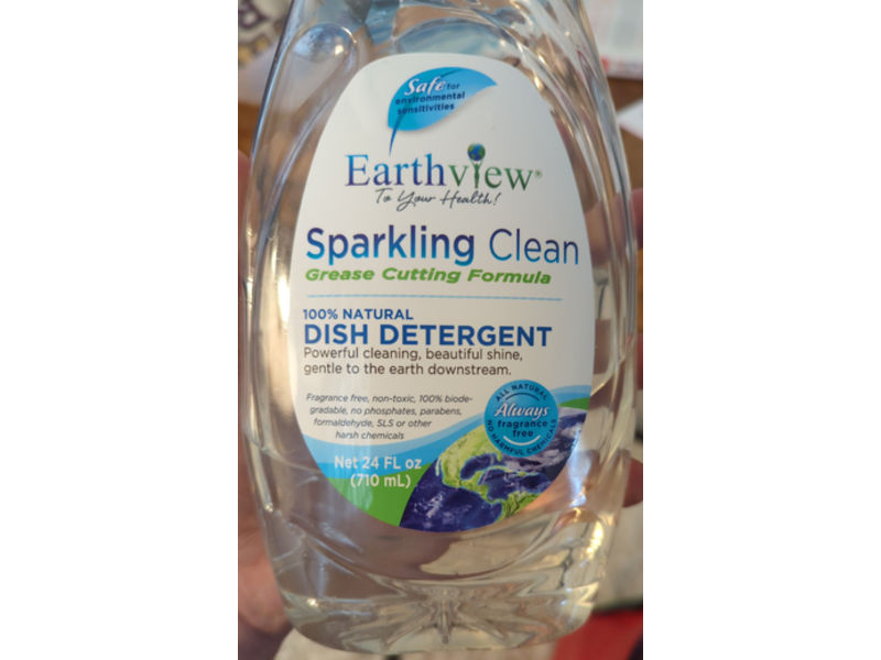 Earthview Dish Detergent, 24 fl oz/710 mL