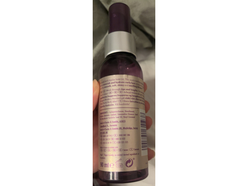 Aussie Work That Curl Serum, Jojoba Seed Oil, 90 mL