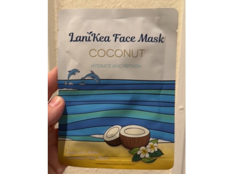 Lani Kea Face Mask, Coconut