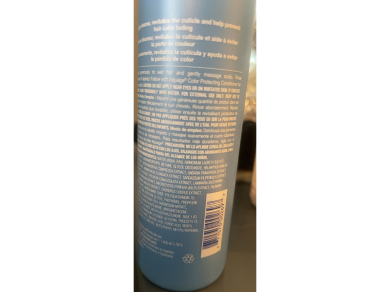 Aquage Color Protecting Shampoo 12 oz