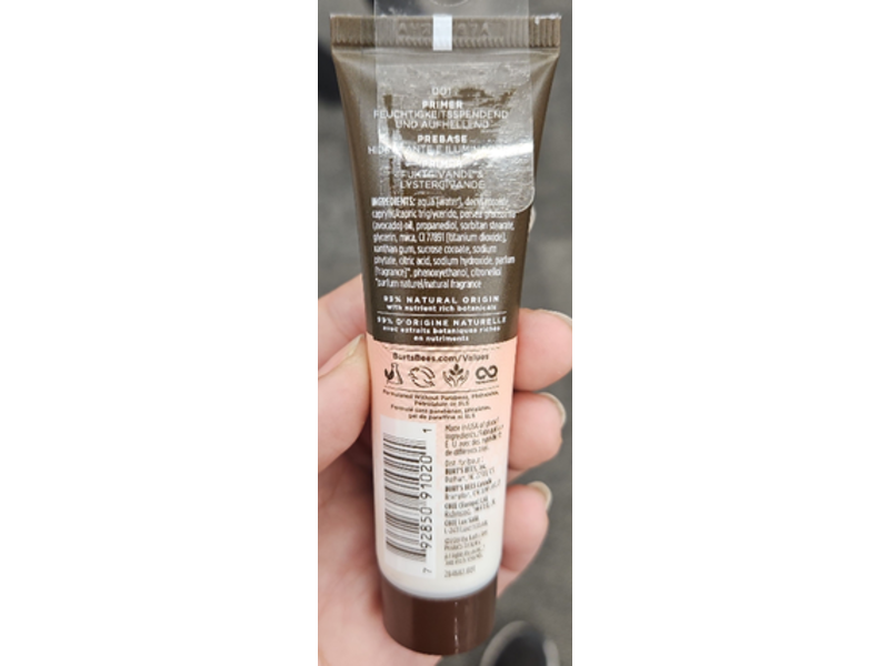 Burt's Bees Goodness Glows Hydrating & Illuminating Primer, 1 oz/28.3 g