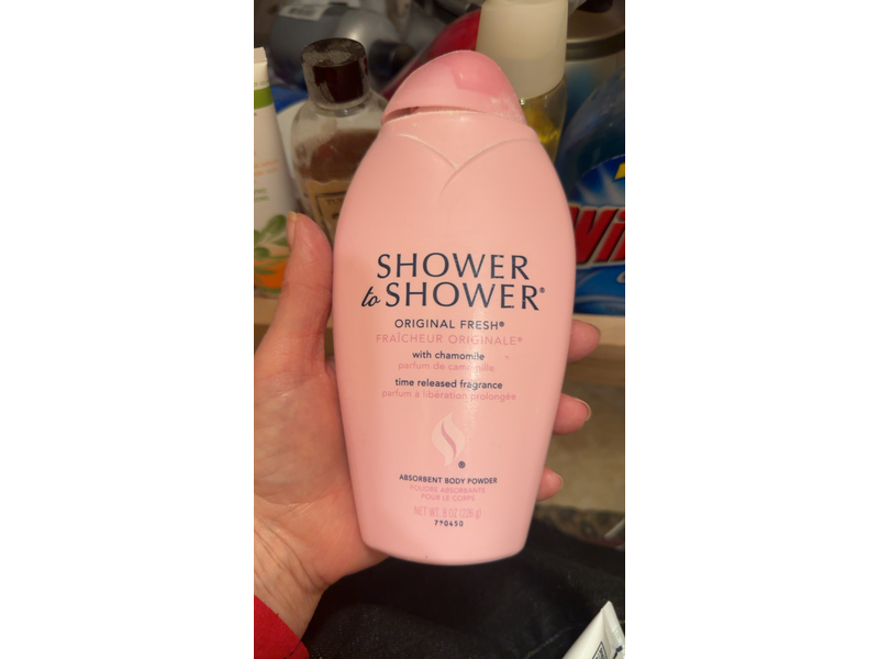 SHOWER TO SHOWER Body Powder Original Fresh 8 oz (Pack of 6)