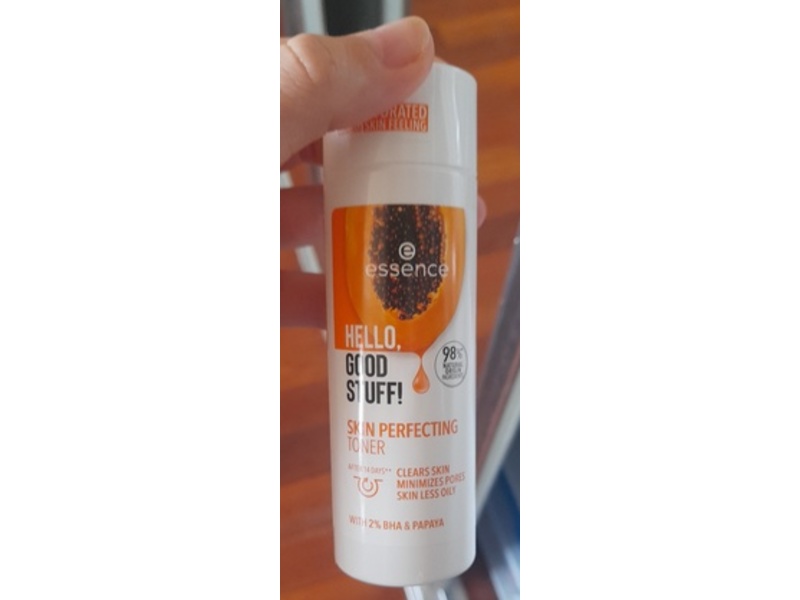 Essence Hello Good Stuff Skin Perfecting Toner, 3.38 fl oz/100 mL