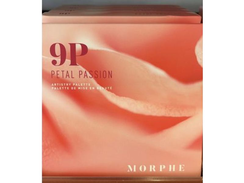 Morphe 9P Petal Passion Artistry Eyeshadow Palette, 0.39 oz