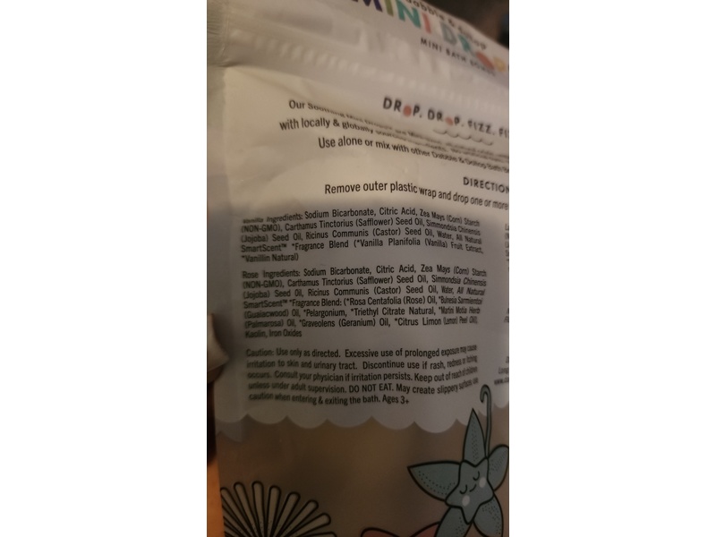 Dabble & Dollop Soothing Mini Drops Bath Bombs, 8 oz, Pack Of 12, 2 Packs