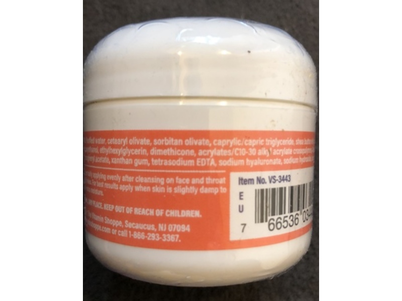 The Vitamin Shoppe Firms Brightens Beauty Cream, Vitamin C, 2 oz