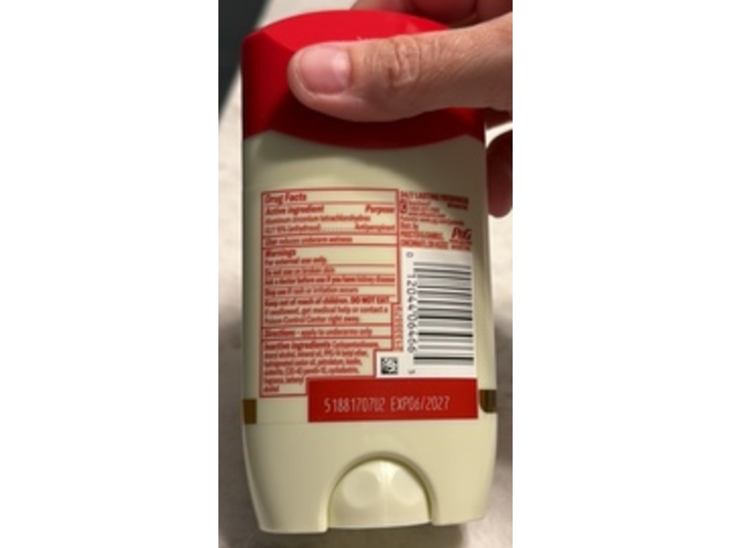 Old Spice Snickerdudel Antiperspirant & Deodorant, Sugar Cookie Scent, 2.6 oz/73 g