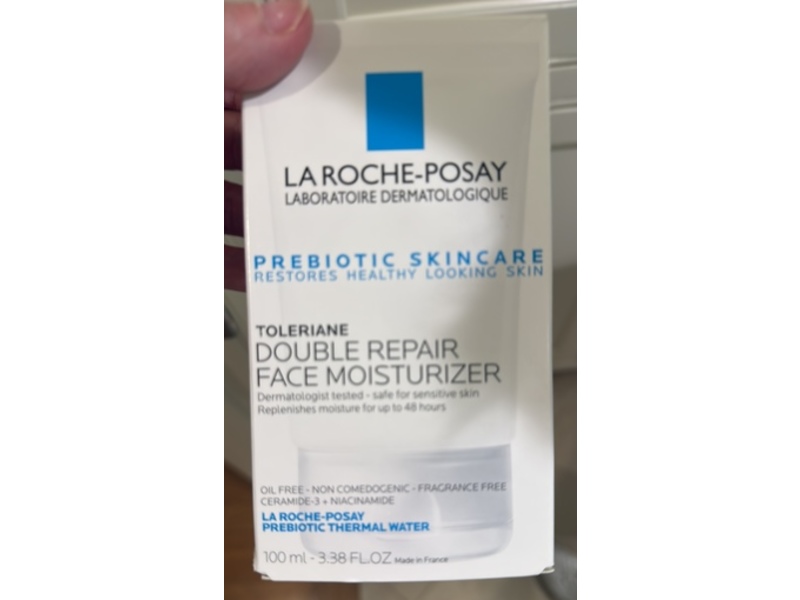 La Roche-Posay Double Repair Face Moisturizer, 3.38 fl oz/100 mL