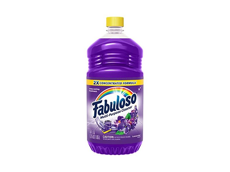 Fabuloso 2X Concentrated Multi-Purpose Cleaner, Lavender Scent, 56 fl oz/1.65 L