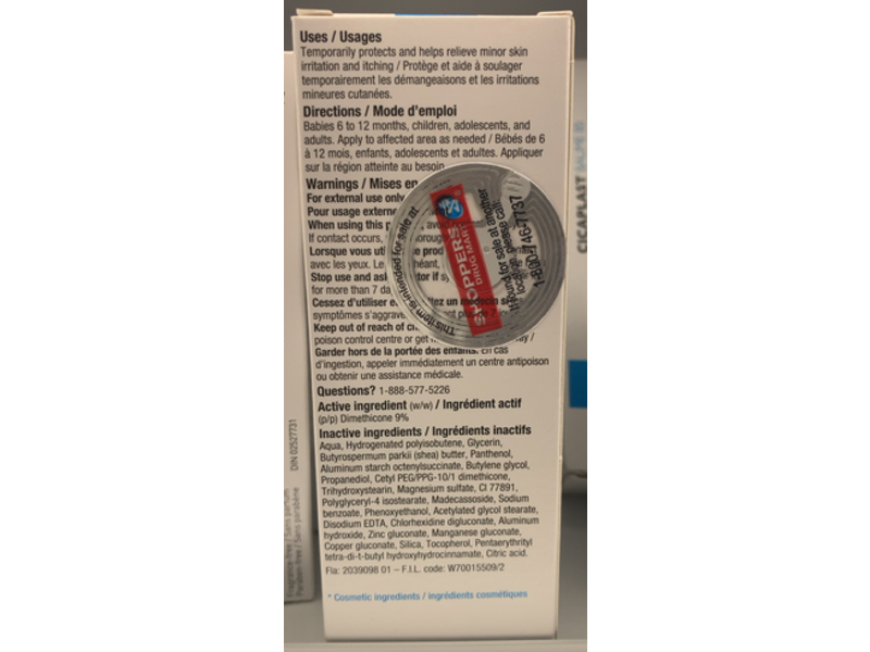 La Roche-Posay Conditioning Pro Vitamin Dimethicone Cream, Cicaplast Baume B5, 40 mL