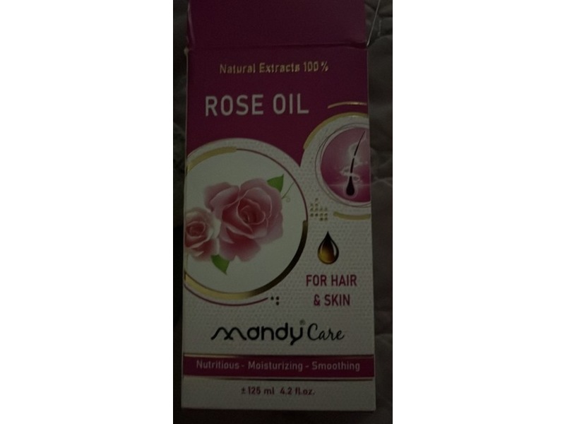 Mandy Care Rose Oil, 4.2 fl oz/125 mL