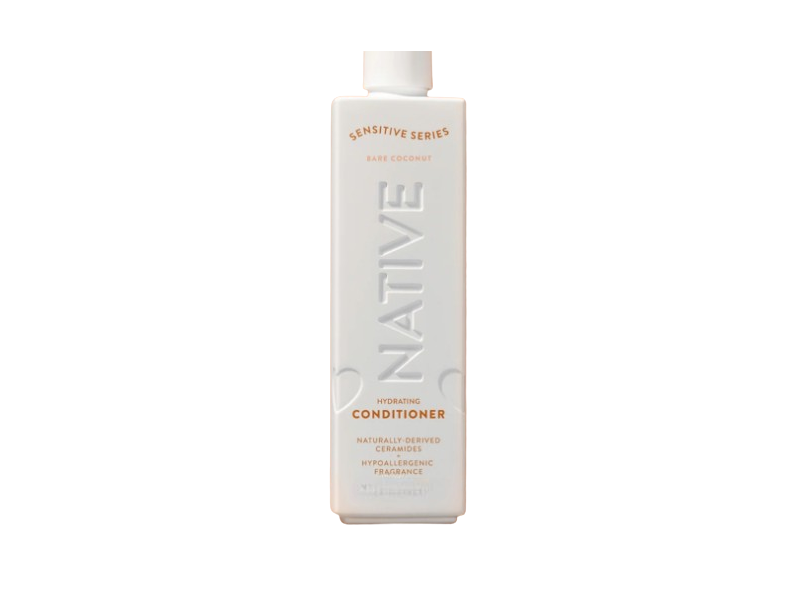 Native Sensitive Series Hydrating Conditioner, Bare Coconut, 3 fl oz/88 mL