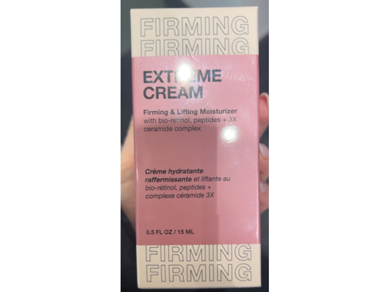 Innbeauty Project Firming & Lifting Moisturizer Extreme Cream, Bio-Retinol, Peptides & 3x Ceramide Complex, 0.5 fl oz/15 mL