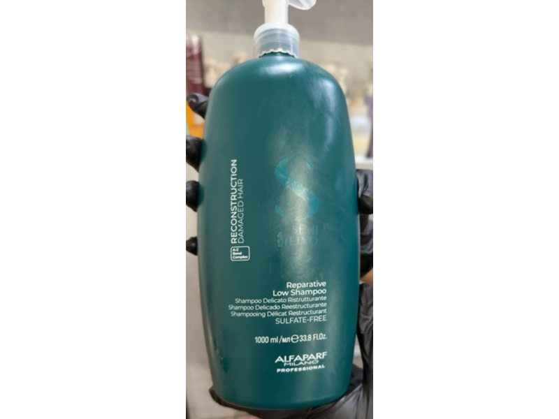 Alfaparf Milano Semi di Lino Reconstruction Reparative Low Shampoo, 33.8 fl oz/1000 mL