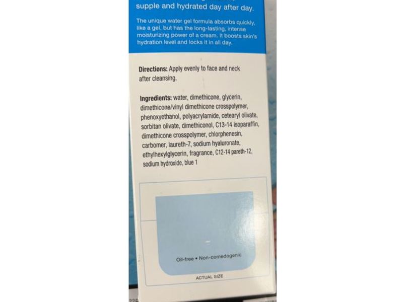 Neutrogena Hydro Boost Water Gel, Hyaluronic Acid, 5.1 oz/144 g, Pack Of 3