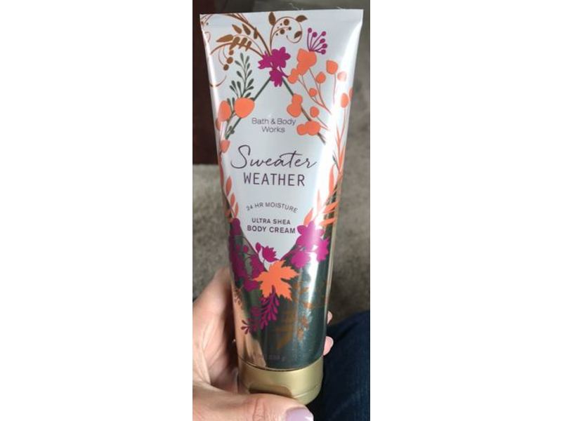 Bath and Body Works Sweater Weather Ultra Shea Body Cream, 8 oz