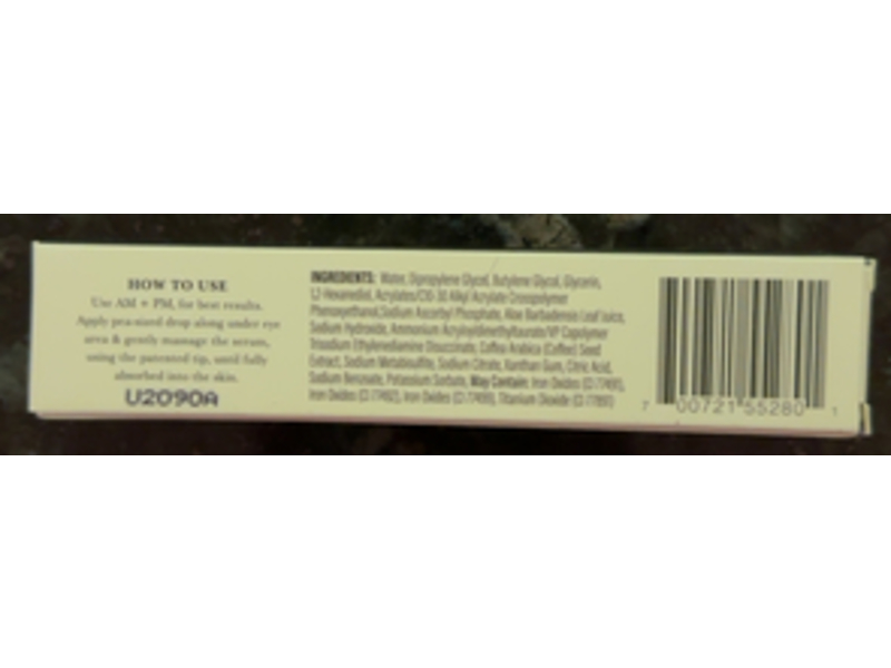 August +Monroe Wake Up Call Brightening Eye Serum, 0.47 fl oz/14 mL