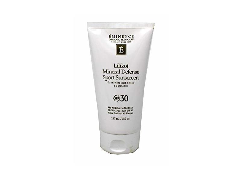 Eminence Organic Skin Care Lilikoi Mineral Defense Sport Sunscreen Spf 30, 5 fl oz / 147 ml