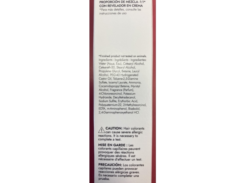 Bondbar Bonding Permanent Hair Color, 2NN Darkest Intense Brown, 2.05 oz/58.2 g