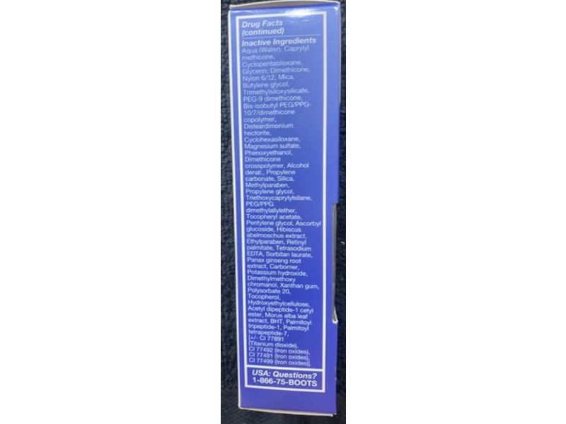 No7 Lift & Luminate Triple Action Serum Foundation, SPF15, Deeply Beige, 1 fl oz/30 mL