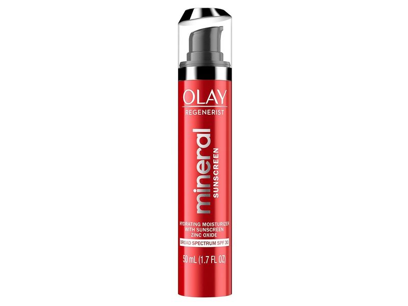 Olay Regenerist Hydrating Mineral Sunscreen, SPF 30, 1.7 fl oz/50 mL