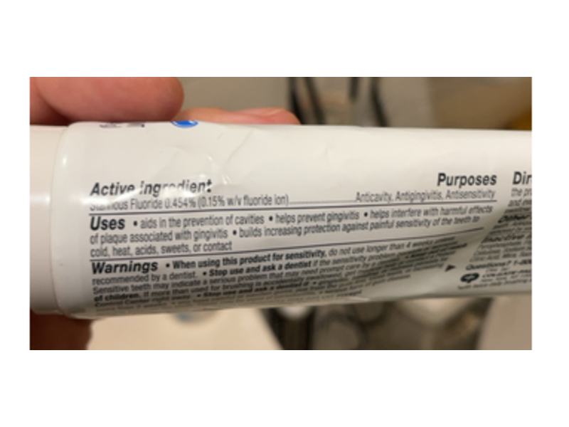 Colgate Total Whitening Gel Toothpaste, 5.1 oz/144 g, 2 Count