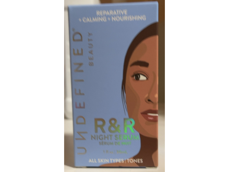Undefined Beauty R&R Night Serum, 1 fl oz/30 mL