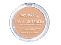 MCoBeauty Invisible Matte Long Lasting Pressed Powder, Natural Beige, 0.51 oz/14.5 g - thumbnail 1