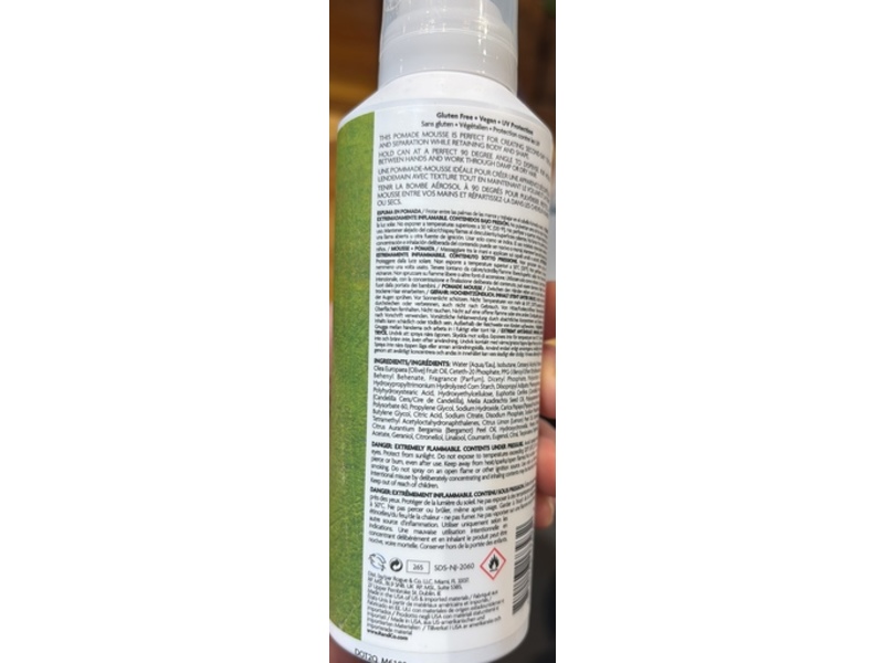 R+Co Aircraft Pomade Mousse, 5.6 oz/172 mL