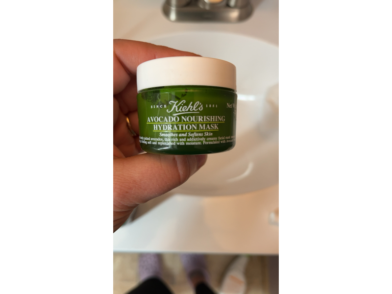 Kiehl's since 1851 Avocado Nourishing Hydration Mask, 0.88 oz/25 g