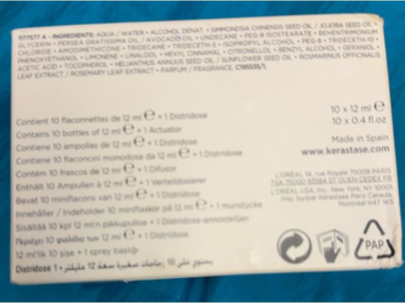 Kerastase Fusio-Dose Concentre Pixelist, 0.4 fl oz, 10 count