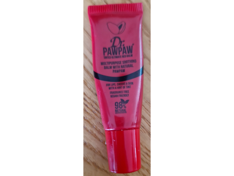 Dr.Pawpaw Tinted Ultimate Red Balm, 0.33 fl oz/10 mL