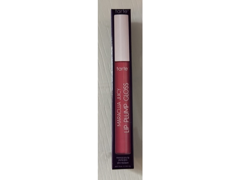 Tarte Maracuja Juicy Lip Plump Gloss, Primrose, 0.139 fl oz/4.14 mL