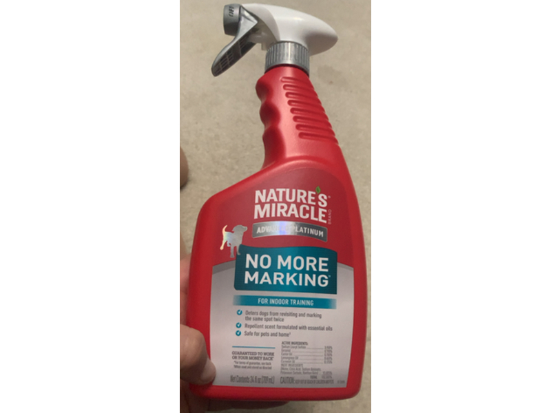 Nature's Miracle No More Marking, Advanced Platinum, 24 fl oz/709 mL