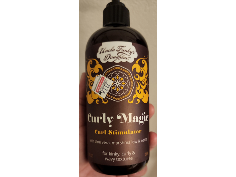Uncle Funky's Daughter Curl Stimulator, Aloe Vera, Marshmallow & Nettle, 12 fl oz/355 mL