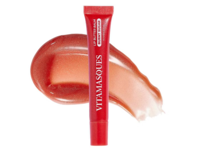 Vitamasques Plump & Repair Lip Butter Balm, Burnt Sugar, 0.33 fl oz/10 mL